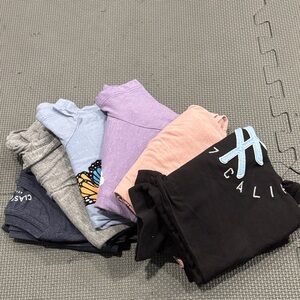 6 classic crew Aeropostale tshirts